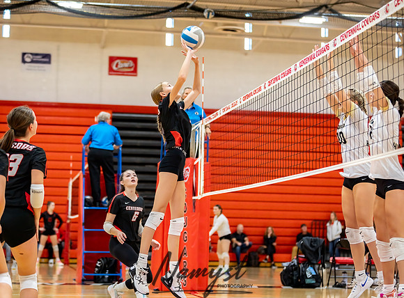 Centennial vs Andover Volleyball B & JV 16