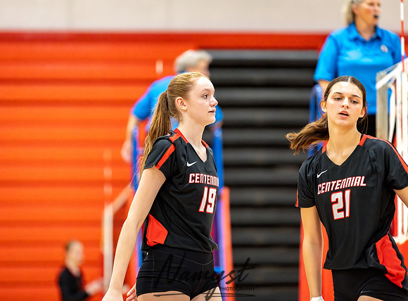 Centennial vs Andover Volleyball B & JV 27