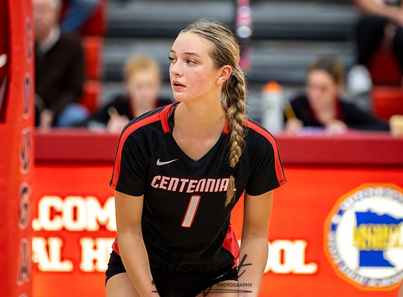 Centennial vs Andover Volleyball B & JV 42