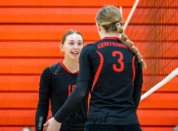 Centennial vs Andover Volleyball B & JV 63
