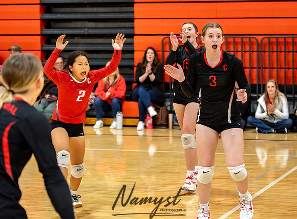 Centennial vs Andover Volleyball B & JV 66