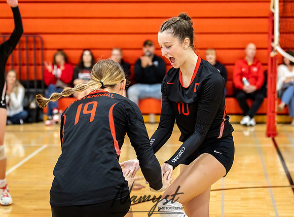 Centennial vs Andover Volleyball B & JV 68