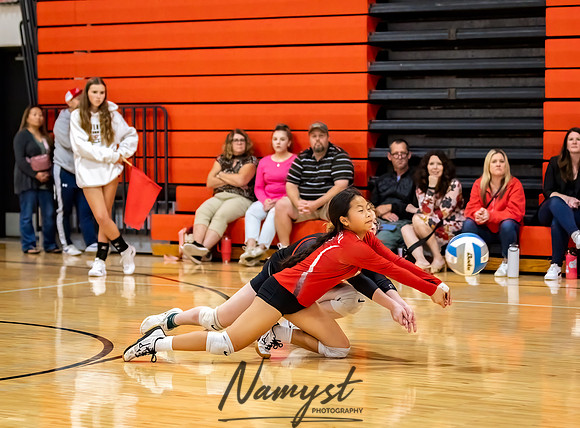 Centennial vs Andover Volleyball B & JV 75