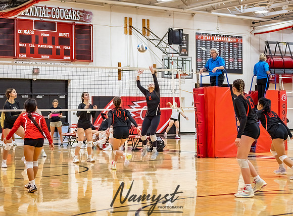 Centennial vs Andover Volleyball B & JV 80