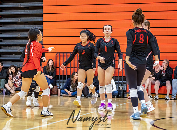 Centennial vs Andover Volleyball B & JV 84
