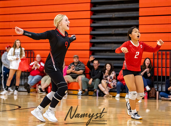 Centennial vs Andover Volleyball B & JV 86