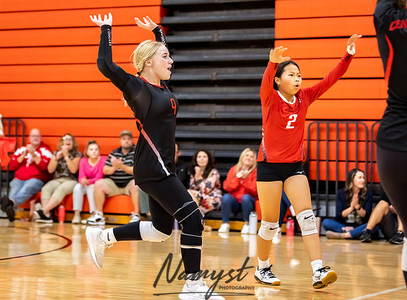 Centennial vs Andover Volleyball B & JV 87