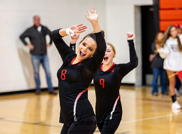 Centennial vs Andover Volleyball B & JV 94