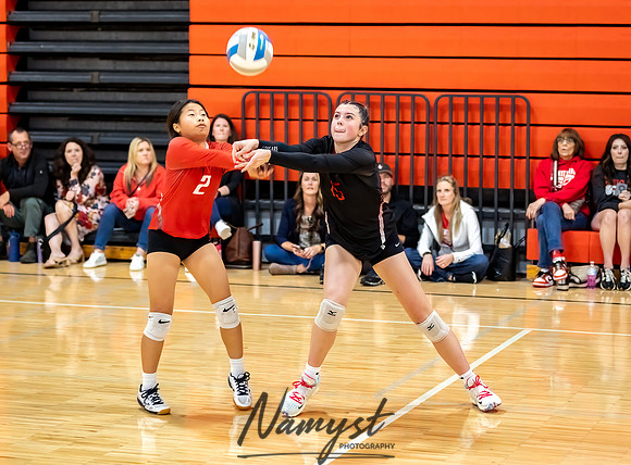 Centennial vs Andover Volleyball B & JV 96