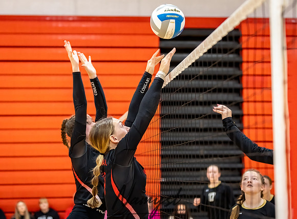 Centennial vs Andover Volleyball B & JV 100