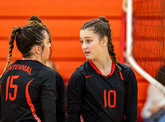 Centennial vs Andover Volleyball B & JV 105