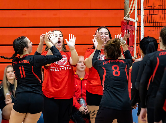 Centennial vs Andover Volleyball B & JV 115