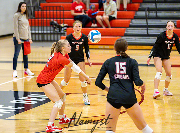 Centennial vs Andover Varsity Volleyball 101