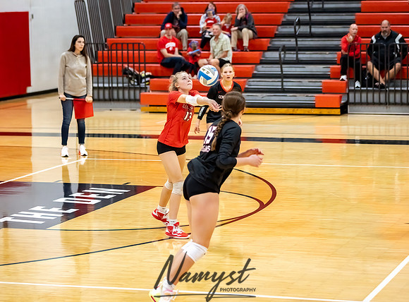 Centennial vs Andover Varsity Volleyball 106