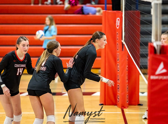 Centennial vs Andover Varsity Volleyball 107
