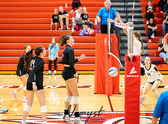Centennial vs Andover Varsity Volleyball 110