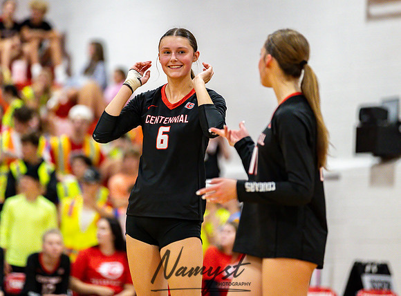 Centennial vs Andover Varsity Volleyball 116