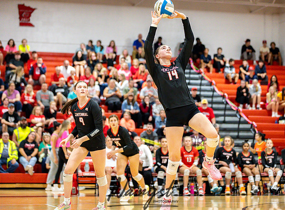 Centennial vs Andover Varsity Volleyball 120
