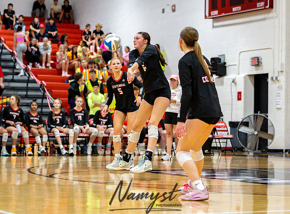 Centennial vs Andover Varsity Volleyball 121