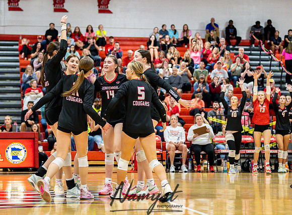 Centennial vs Andover Varsity Volleyball 128