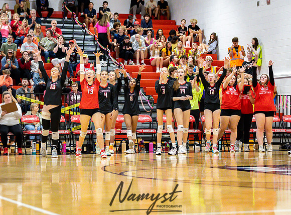 Centennial vs Andover Varsity Volleyball 130