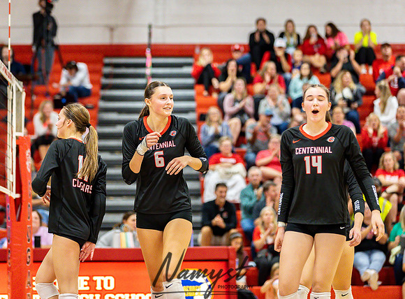 Centennial vs Andover Varsity Volleyball 137