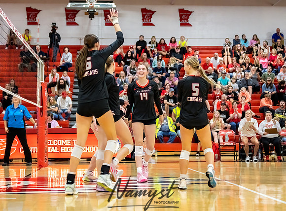 Centennial vs Andover Varsity Volleyball 139
