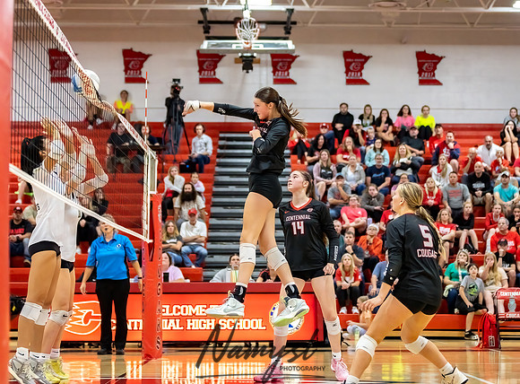 Centennial vs Andover Varsity Volleyball 142