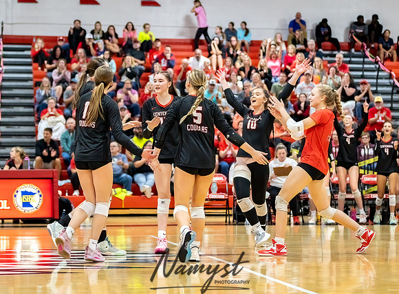 Centennial vs Andover Varsity Volleyball 145