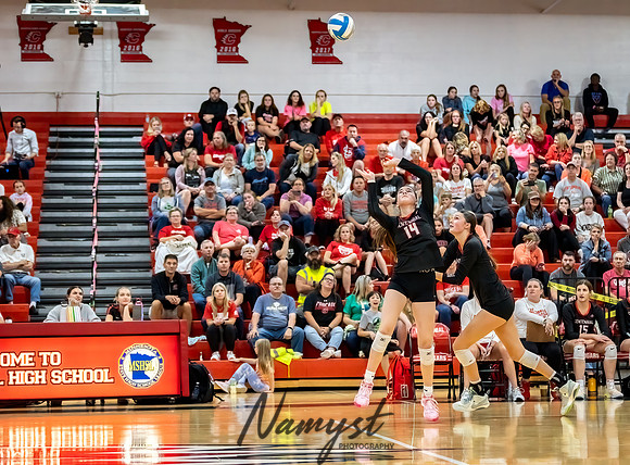 Centennial vs Andover Varsity Volleyball 149