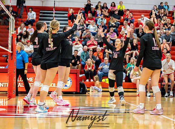 Centennial vs Andover Varsity Volleyball 155