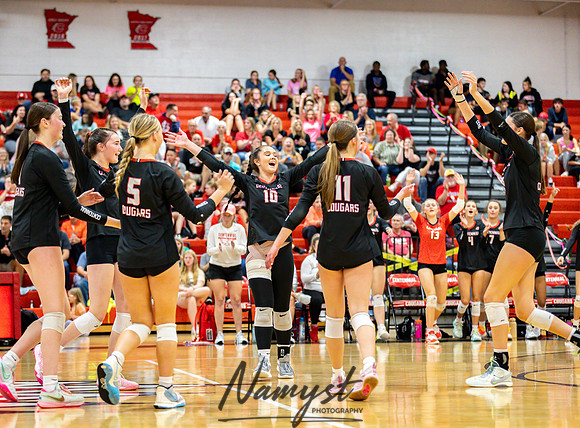 Centennial vs Andover Varsity Volleyball 157