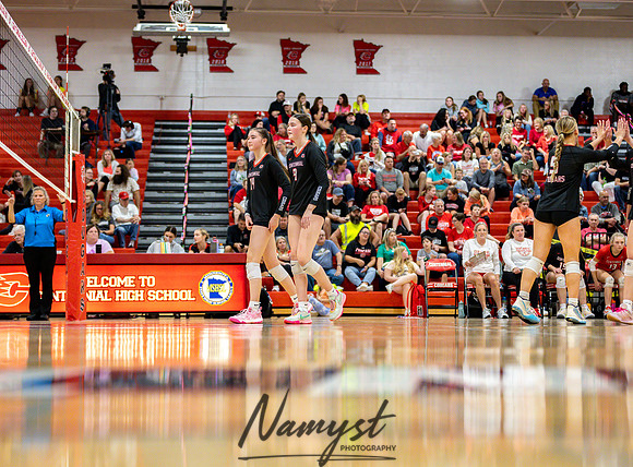 Centennial vs Andover Varsity Volleyball 161