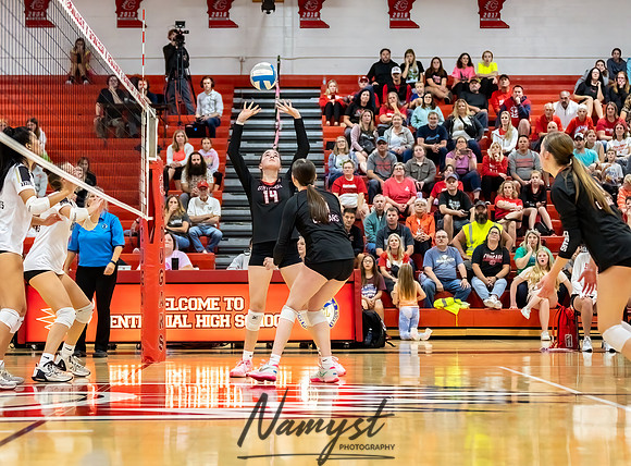 Centennial vs Andover Varsity Volleyball 166