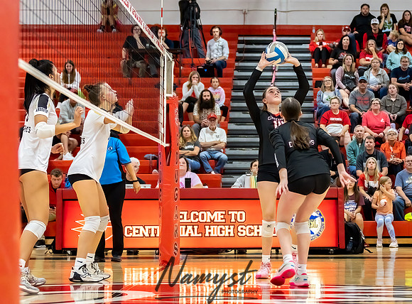 Centennial vs Andover Varsity Volleyball 167