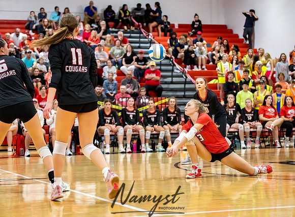 Centennial vs Andover Varsity Volleyball 177