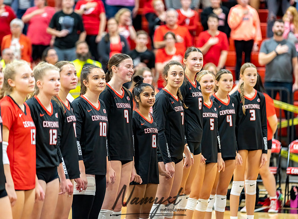 Centennial vs Andover Varsity Volleyball 18