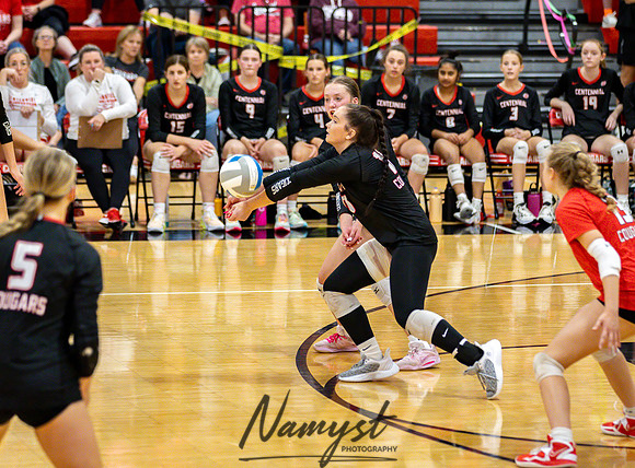 Centennial vs Andover Varsity Volleyball 182