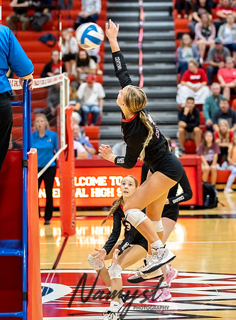 Centennial vs Andover Varsity Volleyball 187