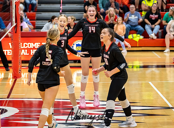 Centennial vs Andover Varsity Volleyball 189