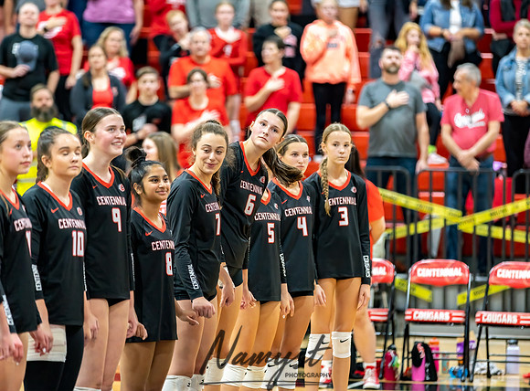 Centennial vs Andover Varsity Volleyball 19