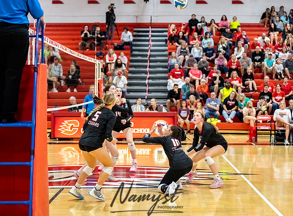 Centennial vs Andover Varsity Volleyball 195