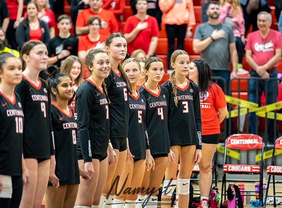 Centennial vs Andover Varsity Volleyball 20