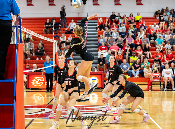 Centennial vs Andover Varsity Volleyball 201