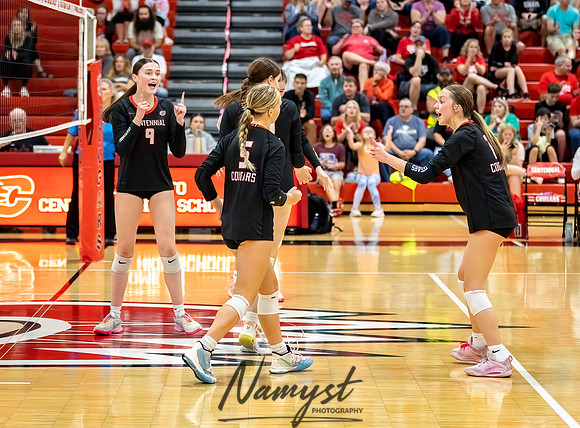 Centennial vs Andover Varsity Volleyball 203
