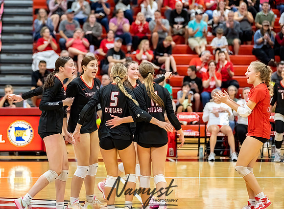 Centennial vs Andover Varsity Volleyball 204