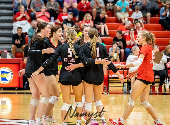 Centennial vs Andover Varsity Volleyball 205