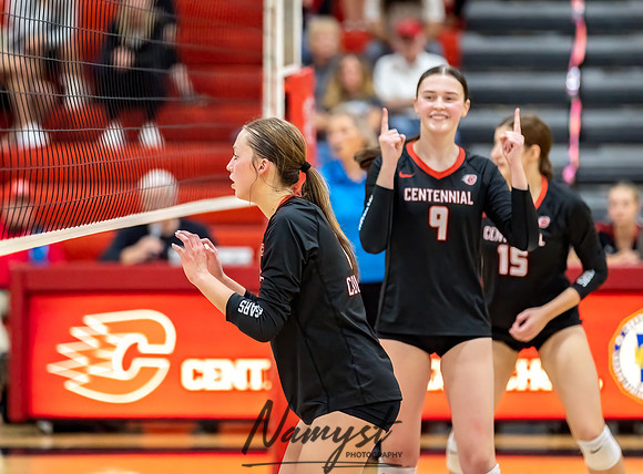 Centennial vs Andover Varsity Volleyball 207