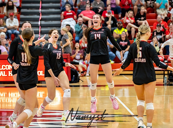 Centennial vs Andover Varsity Volleyball 211