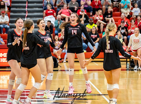 Centennial vs Andover Varsity Volleyball 212